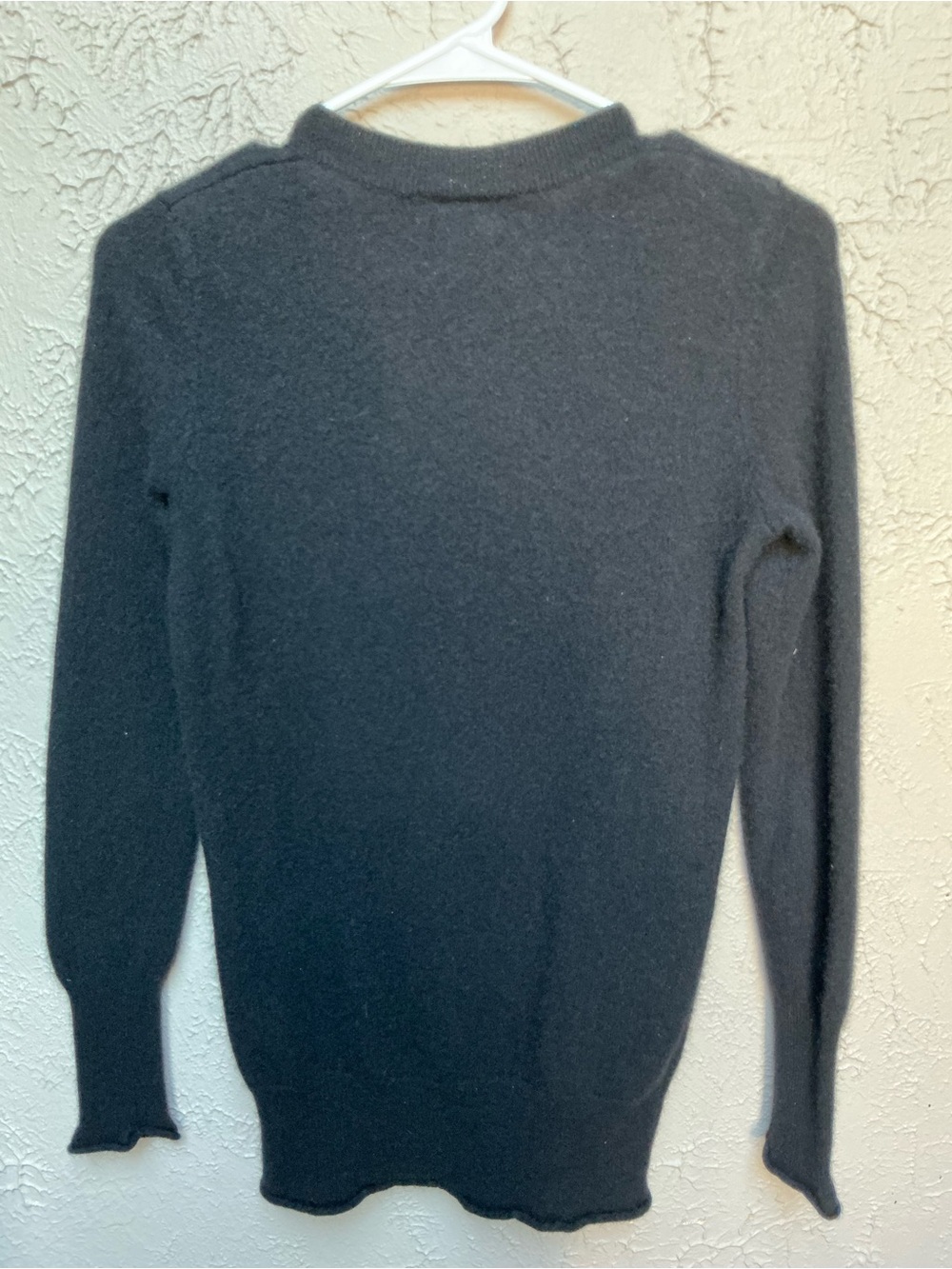 Aqua Cashmere Charcoal Knit Sweater - Picture 3 of 4